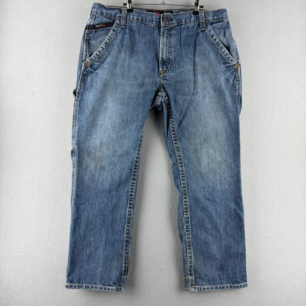 Ariat Jeans Mens 38x30 (Fits 38x29) M4 Relaxed Bootcut FR Flame Resistant Work